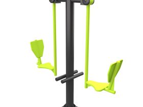 Тренажер уличный Жим ногами (двусторонний) Jaguar-Sport UTFL-1023