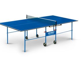 Теннисный стол Start line Olympic Optima Синий с сеткой