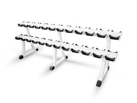 Стойка для хранения профессиональных гантелей МВ Barbell на 12 пар