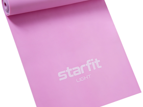 Лента для пилатеса Core ES-201 1200*150*0,35 мм, розовый пастель