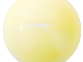 Медбол Core GB-703 1 кг, желтый пастель