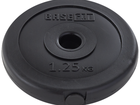 Диск пластиковый BB-203 1,25 кг, d=26 мм, черный