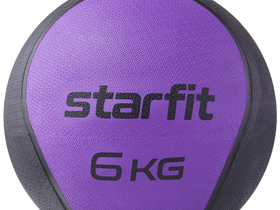 Медбол высокой плотности GB-702, 6 кг, фиолетовый
