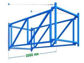 Ферма складная настенная, вынос 2м