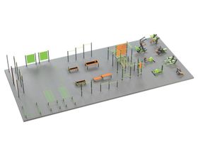 GTO Спортивная площадка 312 кв.м JAGUAR-SPORT S-1021