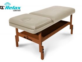 Массажный стол Relax Comfort бежевая кожа (№4)