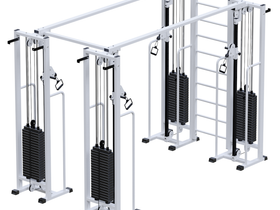 Тренажер Потапова (стек 4х100кг) JAGUAR-SPORT AR081.4х2400