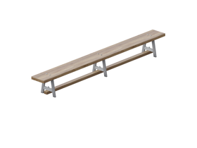 Скамья гимнастическая на металлических ножках 2,5 м JAGUAR-SPORT GTAR300