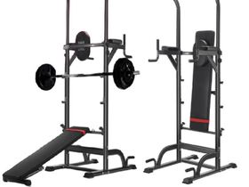 Турник-брусья со скамьей DFC Power Tower G005