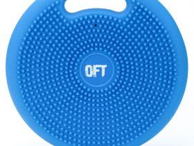 Массажно-балансировочная подушка с ручкой синяя