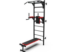 Шведская стенка с брусьями, турником и скамейкой DFC Lite VT-6006