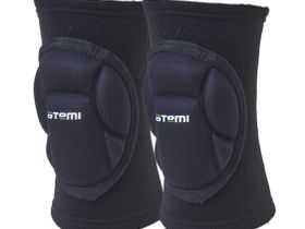 Наколенники волейбольные, черные, р. L, AKP-01-BLK