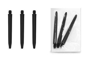 Комплект непрозрачных черных нейлоновых хвостовиков 48мм