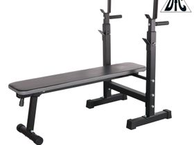 Скамья со стойками под штангу DFC D6453