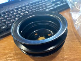 Шкив помпы Hyundai D6AC 6D22 D6AB 4болта Корея Оригинал 2522183010