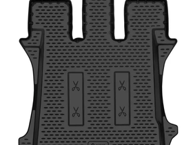 Модельный коврик в багажник для Honda Freed 2016- капитанские сидения, 6 мест