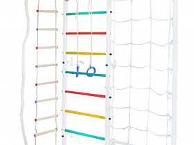 С сеткой9+ турник рукоход