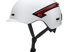 Велосипедный городской шлем Cairbull C-09 RECON с поворотниками. Белый