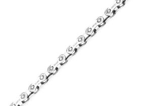 Цепь TAYA E DECA-101 Silver/Silver. 10 скоростей