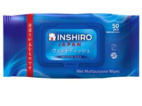 Салфетки влажные "INSHIRO" универсальные, 50 штук/упаковка, Китай SF891
