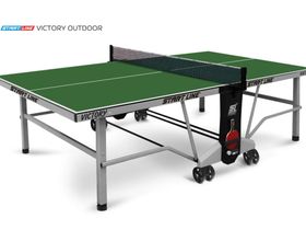 Стол теннисный VICTORY 6 Всепогодный Зелёный с сеткой