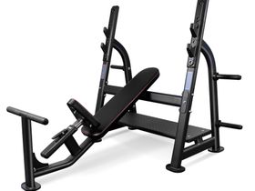 Скамья для жима наклонная BRONZE GYM BR-1014