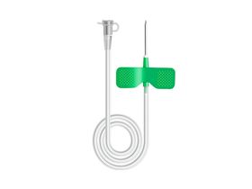 Игла-бабочка 21G Apexmed (катетер внутривенный для вливания в малые вены), 100 шт/упаковка, Нидерланды (Apexmed International B. V.) 0501-00-21