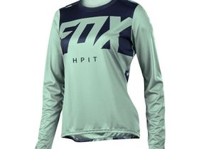 Женское велосипедная джерси с длинным рукавами W01D-24. Бирюзовый (L)