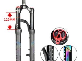 Вилка воздушная масляная NANLIO ENIX. 120 мм. 24 кол