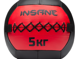 Медбол IN24-WB100, 5 кг, красный