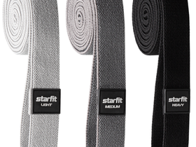 Эспандеры для кроссфита ES-205, текстиль, 3 шт