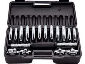 Набор гантелей JAGUAR-SPORT 15 кг, в кейсе