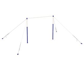 Перекладина гимнастическая на растяжках JAGUAR-SPORT, универсальная