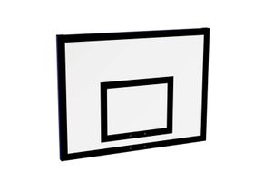 Щит баскетбольный JAGUAR-SPORT тренировочный 900х1200 мм, ФАНЕРА (толщина фанеры 15 мм) на металлокаркасе