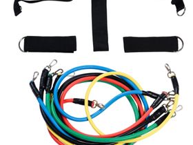 Эспандер трубчатый JAGUAR-SPORT, УНИВЕРСАЛЬНЫЙ, 5 в 1