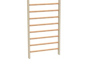 Стенка шведская, гимнастическая (массив 150 мм) 2,4х0,8 м JAGUAR-SPORT в разобранном виде