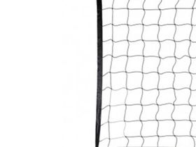 Сетка волейбол Д=3,0 мм яч. 100*100 чер/бел Разм. 1,0*9,5 м обш. с 4-х сторн, верх/низ лента 5 см ПП JAGUAR-SPORT