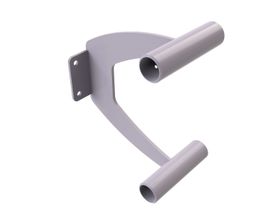 Опора для станка хореографического PREMIUM ДВУХРЯДНОГО пристенного (промежуточная)