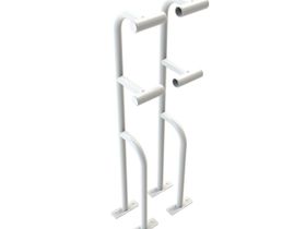 Опора для станка хореографического ДВУХРЯДНОГО НАПОЛЬНОГО (крайние, пара)