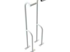 Опора для станка хореографического ОДНОРЯДНОГО НАПОЛЬНОГО (крайние, пара)