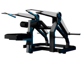Трицепс-машина. Имитация отжиманий рычаги серые DHZ D965