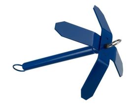 Якорь кошка разборный 2,6 кг, синий цвет