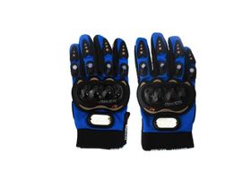 Мотоперчатки синие (разные размеры)