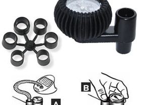 Проходной манометр для лодки SP125/1, 1,0 бар