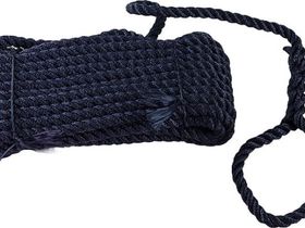 Конец швартовый d10мм, L10м, темно-синий, трехпрядный