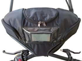 Сумка багажная на руль с карманом для навигатора