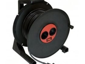 Удлинитель на катушке с 2-мя встроенными розетками 50 м