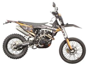 Мотоцикл кроссовый эндуро AVANTIS 250 Carb Nibbi Exclusive (CB250-F/172FMM Design KTM черный) ARS с ПТС