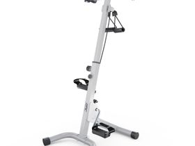 Велотренажер двойной для рук и ног DFC B815G, серый