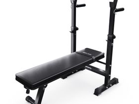 Усиленная скамья со стойками под штангу DFC MELKIN